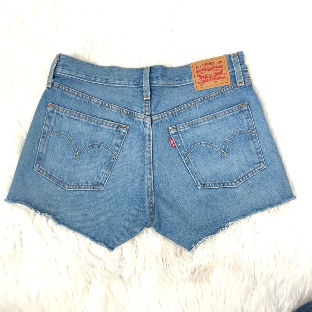 Levi 501 cut off Jean Short